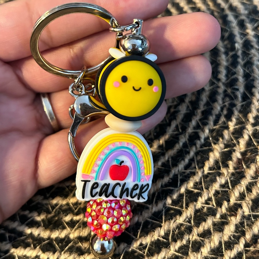 🍎👩‍🏫 Teacher Keychain